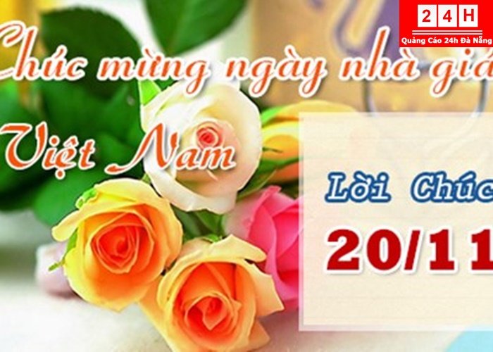 Lời chúc 20/11 cho thầy cô